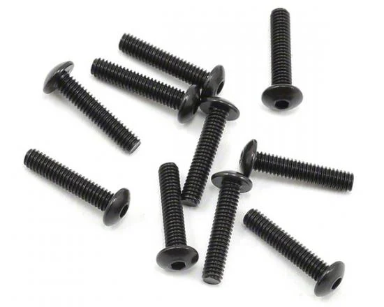 Axial M2.6x12mm Hex Socket Button Head (Black) (10) — image 1 of 3