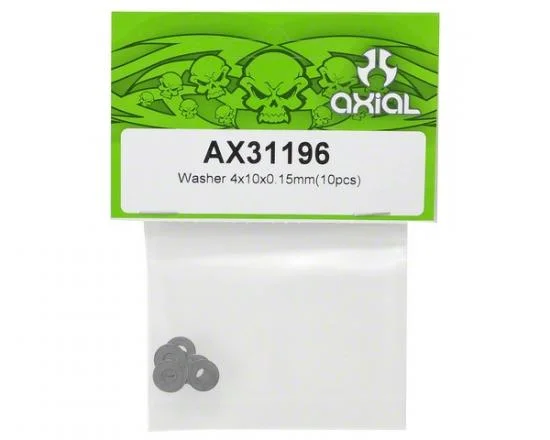 Axial Washer 4x10x0.15mm (10) — image 2 of 2