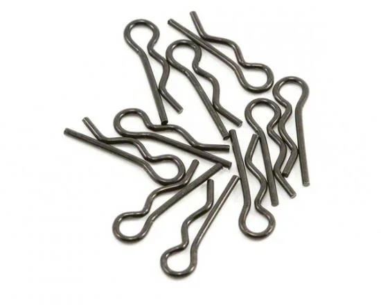 Axial 6mm Body clip (Black) (10) — image 1 of 3