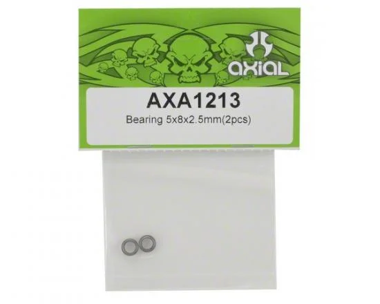 AXIAL 5 X 8 X 2.5mm BEARINGS (2) Steel Shielded — image 2 of 2