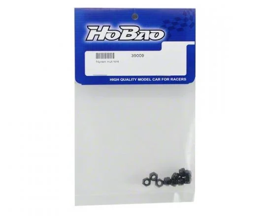 Hobao Nylon Nut M4 - 10 Pcs &mdash; image 2 of 3