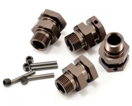 Kyosho Wheel Hub (Gun Metal - L) ST-Rr Evo (4) &mdash; image 2 of 4