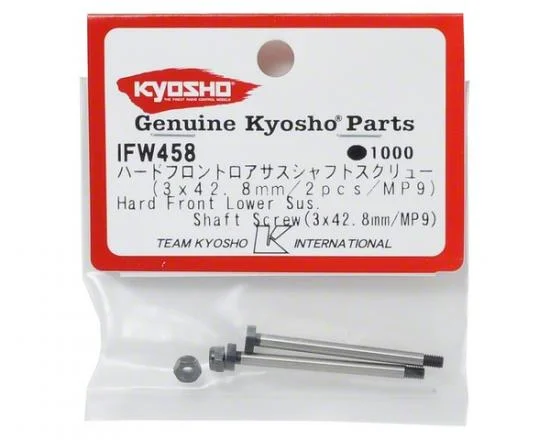 Kyosho 3X42.8mm Front Lower Shaft MP9 (2) — image 3 of 4