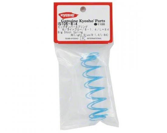 Kyosho Big Shock Springs M 8-1.4/84mm Light Blue (2) — image 3 of 3