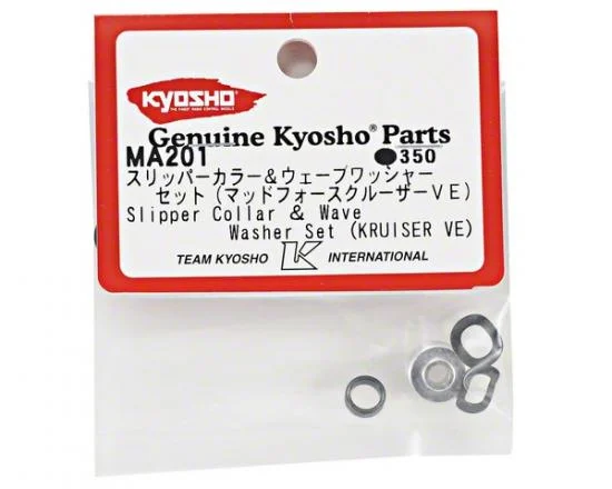 Kyosho Slipper Collar + Wave Washer Set - Madforce Kruiser Ve &mdash; image 3 of 3