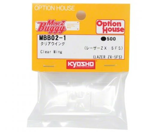 Kyosho Lazer Wing (Clear) Mini-Z Buggy &mdash; image 2 of 2