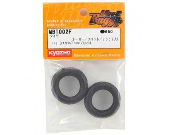 Kyosho Mini-Z Buggy Front Tires (Lazer Type) (2) &mdash; image 2 of 2