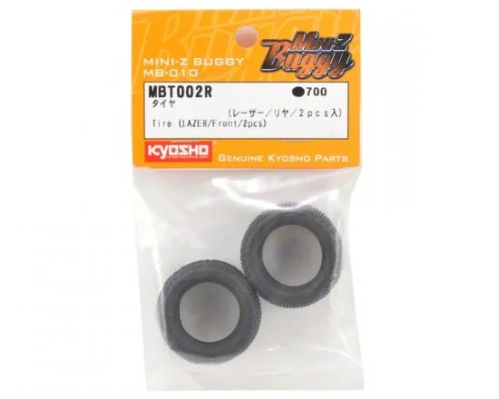 Kyosho Mini-Z Buggy Rear Tires (Lazer Type) (2) — image 2 of 2