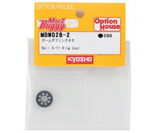 Kyosho Ball Diff Ring Gear - Mini-Z Buggy — image 3 of 3