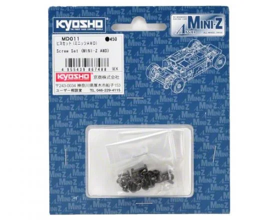 Kyosho Screw Set Mini-Z Awd — image 3 of 3