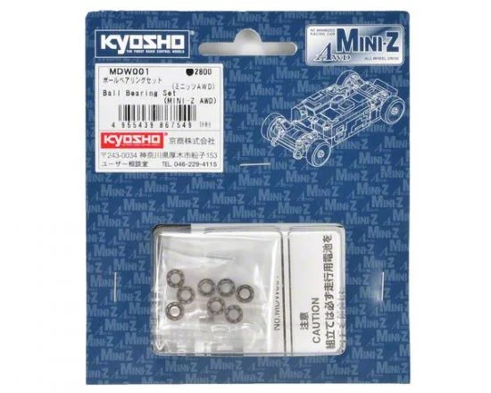 Kyosho Ball Bearing Set Mini-Z Awd — image 3 of 3