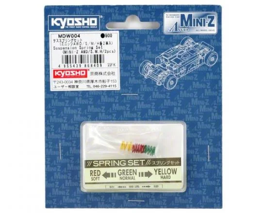Kyosho Suspension Spring Set Mini-Z Awd — image 3 of 3