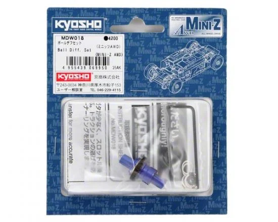 Kyosho Ball Differential Set For Mini-Z Awd / Buggy &mdash; image 3 of 4