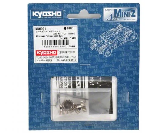 Kyosho Aluminium Pinion Gear Set Mini-Z Awd — image 3 of 3
