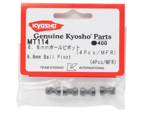 Kyosho 6.8mm Pivot Ball (4Pcs) Mfr — image 3 of 3