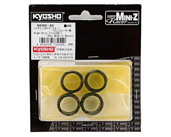 Kyosho Tyres (High-Grip) Mini-Z 30 Shore (4) — image 2 of 2