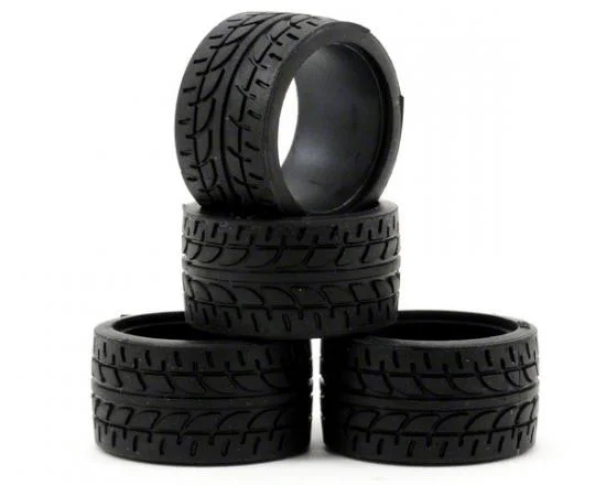 Kyosho Miniz Racing Radial Tyres 30 Shore - Wide (4) — image 1 of 3