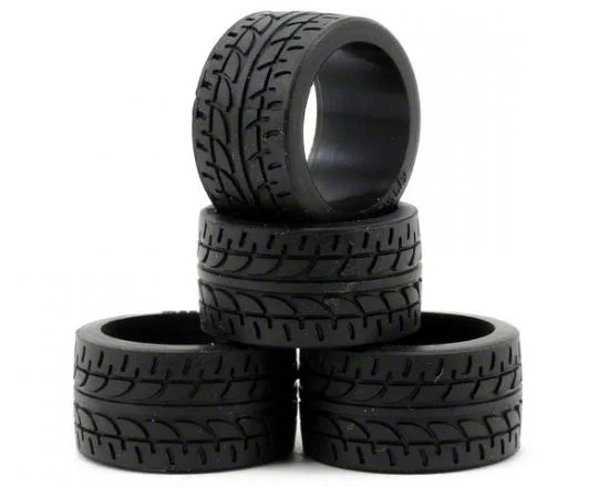 Kyosho Miniz Racing Radial Tyres 40 Shore - Wide (4) — image 1 of 3