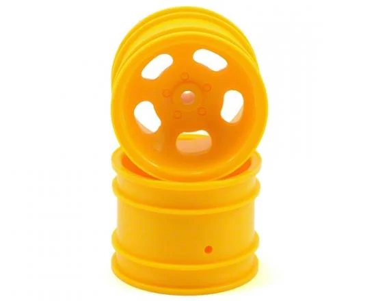 Kyosho Rear Wheel (2) Beetle 2014 - Yellow &mdash; image 2 of 5