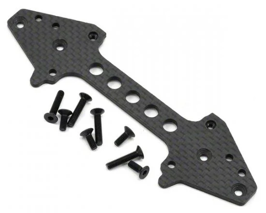 Kyosho Carbon Rear Suspension Plate Option Scorpion 2014 — image 2 of 4