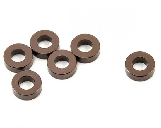 Kyosho 2mm Anodized Washer (6) - Gun Metal — image 2 of 4