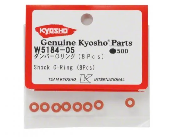 Kyosho Damper O-Ring (8) W5184 &mdash; image 3 of 4