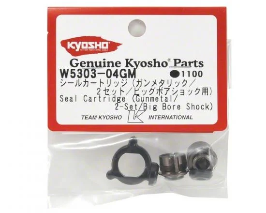 Kyosho Shock Seal Cartridge For W5303/W5304 - Gun Metal — image 3 of 4