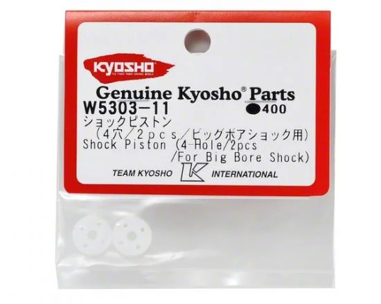 Kyosho Big Bore Shock 4 Holes Piston (2) — image 3 of 8