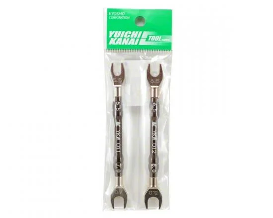 Kyosho Team Kanai Spanner Set - 5.5-7.0mm + 6.5-8.0mm Spanners — image 3 of 3