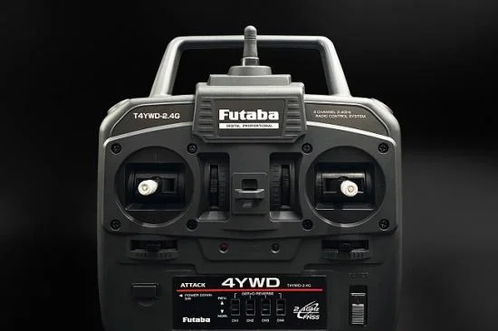 Futaba 4YWD Truck Transmitter With R214GFE Receiver — image 2 of 11