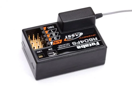 Futaba RP P-R604FS/2-4G - Futaba R604FS FASST 4 Channel Surface