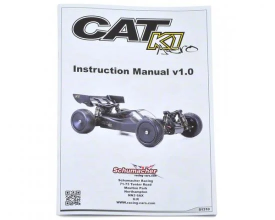 Instruction Manual - CAT K1 Aero &mdash; image 2 of 3