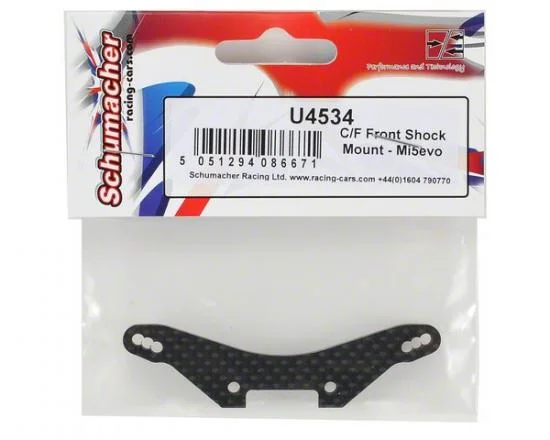 Carbon Fibre Front Shock Mount - Mi5evo &mdash; image 2 of 2