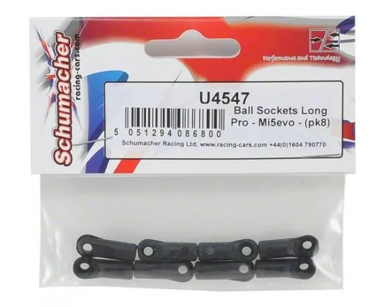 Schumacher Ball Sockets - Long Pro - Black (8) — image 2 of 2