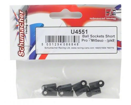 Ball Sockets Short Pro - Mi5 Evo (8) Black — image 2 of 2