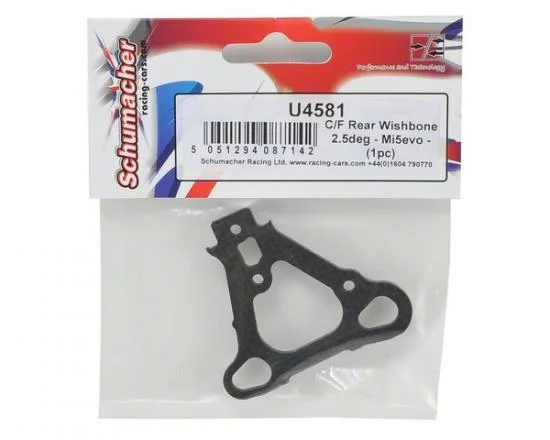 Carbon Fibre Rear Wishbone 2.5deg - Mi5evo - (1) — image 2 of 2