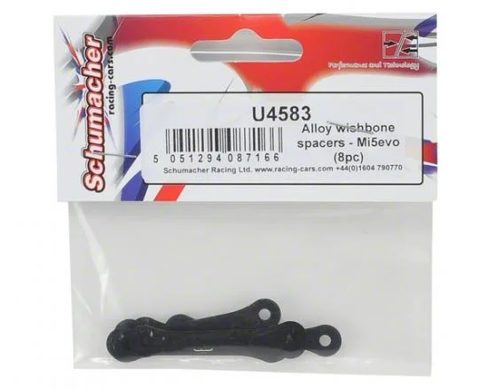 Alloy wishbone spacers - Mi5evo (8pc) &mdash; image 3 of 3