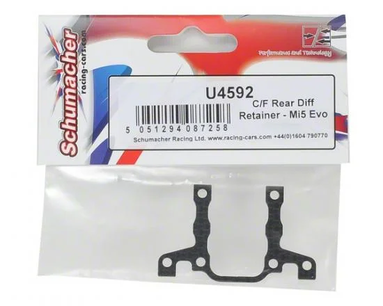 Carbon Fibre Rear Diff Retainer - Mi5evo &mdash; image 2 of 2