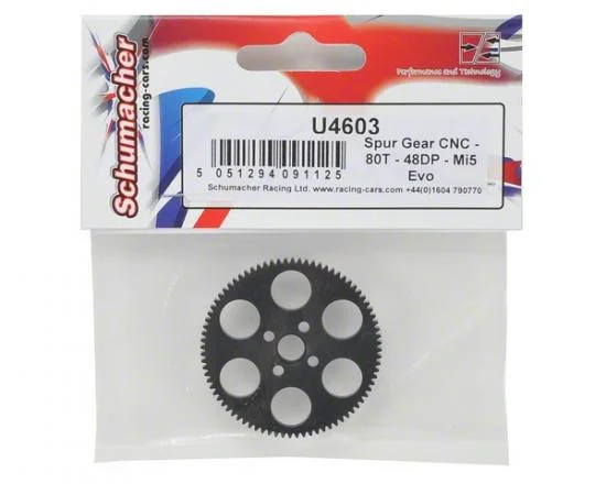 Spur Gear CNC - 80T - 48DP - Mi4/5 &mdash; image 3 of 3