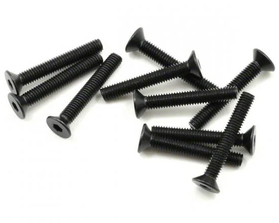 Team Durango Flat Head Hex CS Screw 3x20mm (6) — image 1 of 2