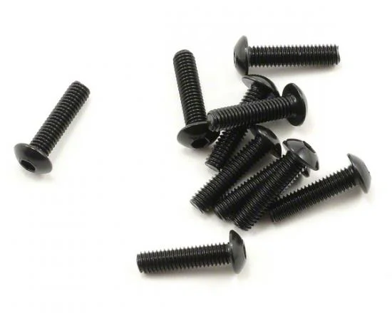 Team Durango Button Head Hex Screw 3x12mm (6) — image 1 of 2