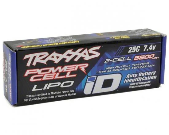 Traxxas ID LiPo - 5800mAh 7.4V 2S 25C - All Models &mdash; image 2 of 6