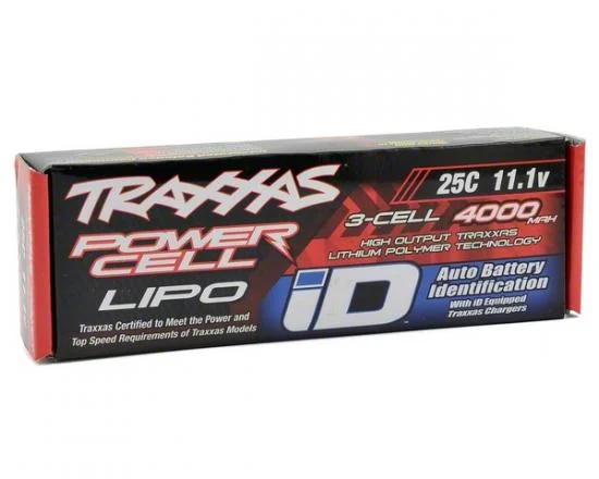 Traxxas 4000mAh 11.1V 3S 25C LiPo ID Battery - All Models &mdash; image 2 of 6