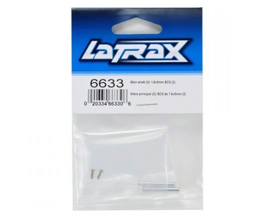 Traxxas Main shaft (2)/ 1.6x5mm BCS (2) — image 3 of 3