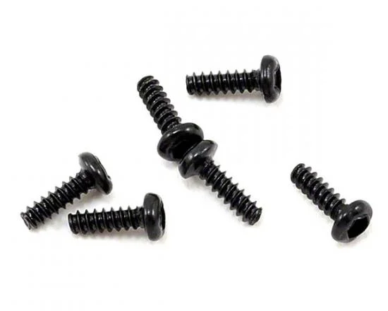 Traxxas Screws 1.6x5mm button-head self-tapping (hex drive) (6) — image 2 of 3
