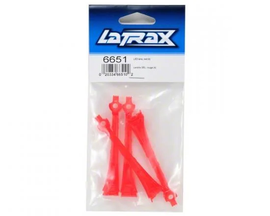 LaTrax Alias LED Lens - Red (4) &mdash; image 3 of 3