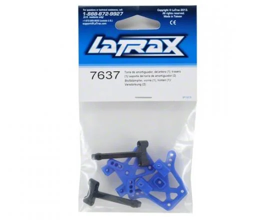 Traxxas Shock tower front (1) rear (1)/ Shock tower brace (2) — image 3 of 3