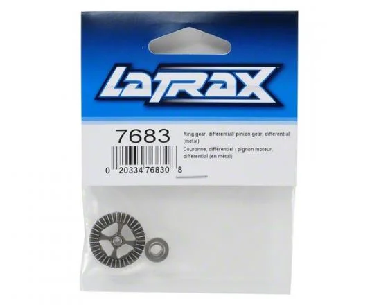 Traxxas Ring gear differential/ pinion gear differential (metal) — image 3 of 3