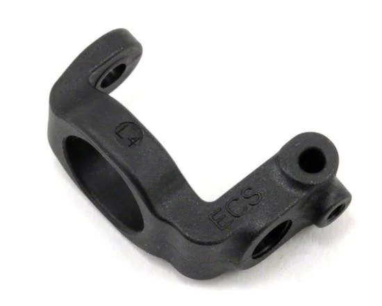 XRay Composite C-Hub Left - 4 Deg. - Graphite (ECS) &mdash; image 2 of 4