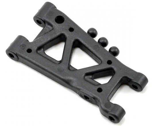 XRay Rear Suspension Arm - Graphite - 1-Hole &mdash; image 2 of 4